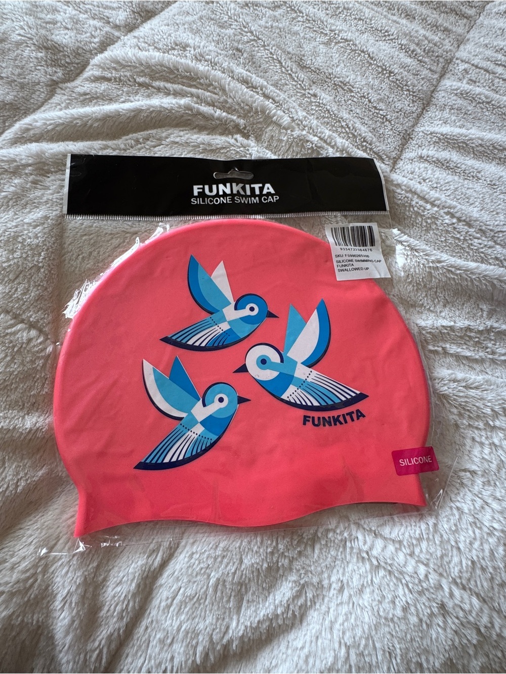 Funkita Silicone Swim Cap -  “Swallowed Up”
